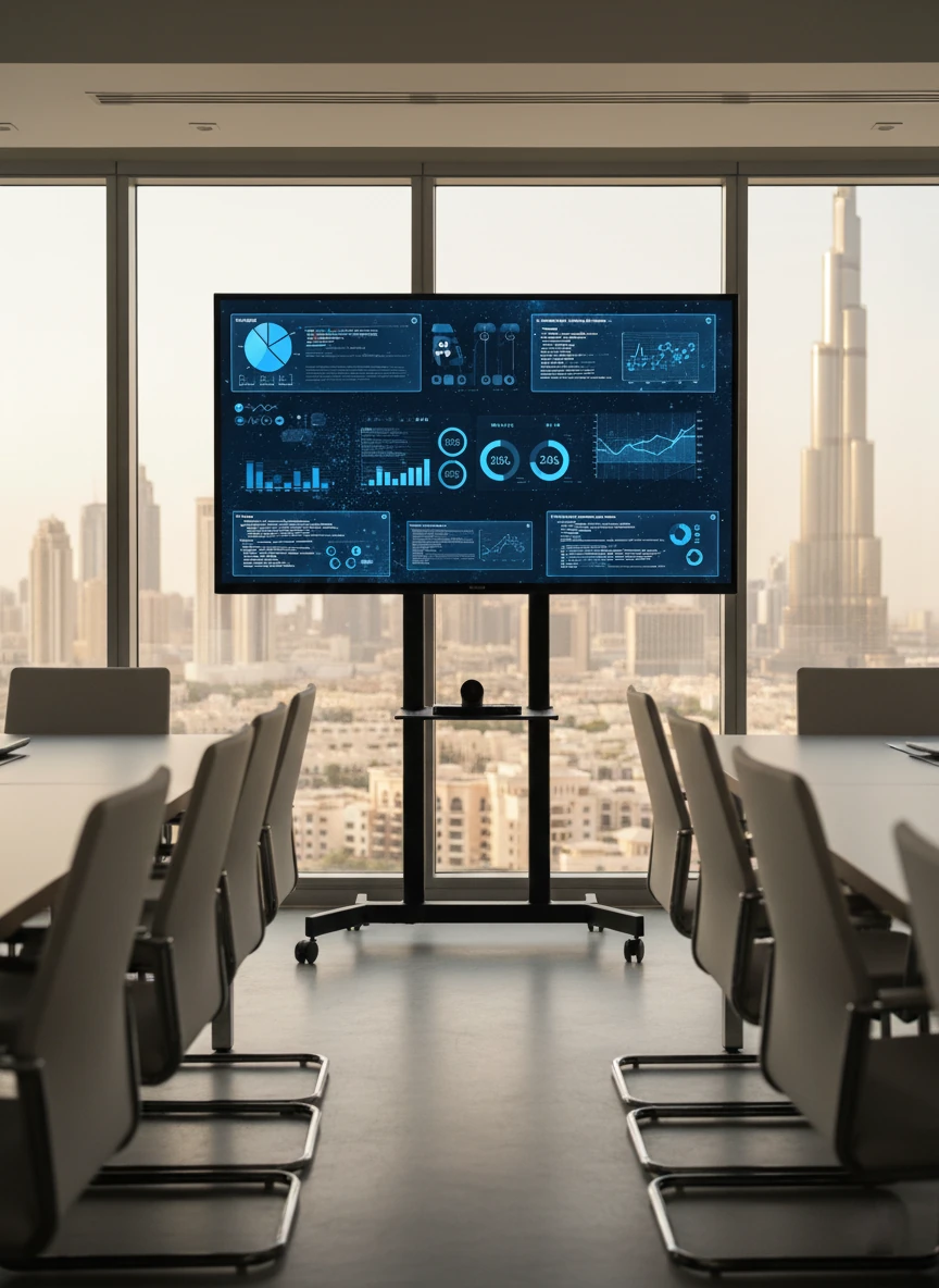 Dubatech team developing smart software solutions in Dubai