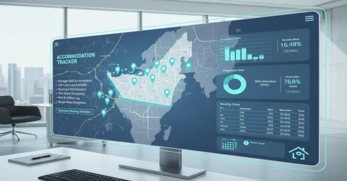 Accommodation Tracker Dashboard
